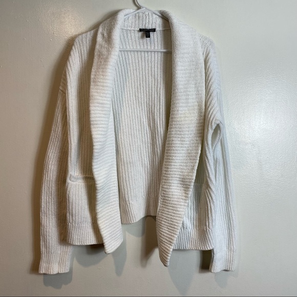 Eileen Fisher Italian Yarn Open Front Cardigan Sweater - Picture 4 of 12